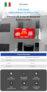 Canbest <span class=keywords><strong>P5</strong></span> 5Mm Tienda al aire libre Letreros <span class=keywords><strong>LED</strong></span> delanteros Cartelera digital Publicidad Pantalla de visualización impermeable en Alemania - Product Image 5