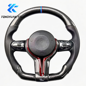 Volante Deportivo de Cuero y Alcántara para <span class=keywords><strong>BMW</strong></span> F20 F22 F30 F31 F32 F36 F82 X5 F15 F82 <span class=keywords><strong>M4</strong></span> F80 M3 M5 F90 F06 535i F10 F56 - Product Image 3