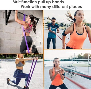 Zakerda Đàn Hồi Bền Kéo Lên Hỗ Trợ Ban Nhạc Điện Tập Luyện Tại Nhà Tập Thể Dục Ban Nhạc Set Latex Phòng Tập Thể Dục Ban Nhạc Kháng Đào Tạo - Product Image 5