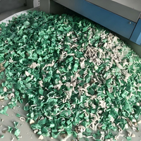 Broyeur à un seul arbre à haute efficacité, lames remplaçables pour usine de recyclage du plastique