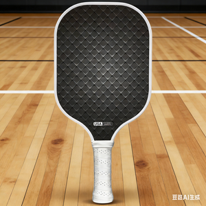 Raquettes de pickleball FitSpark Manufacturer Leo, légères, en fibre de carbone, sans bordure, portables, durables, approuvées par l'USAPA - Product Image 1