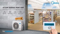 AC Midea 6hp 15.5kw 60hz Pabrikan Dc Inverter Tipe Lantai Sistem Multi Split Vrf Pendingin Udara Sentral