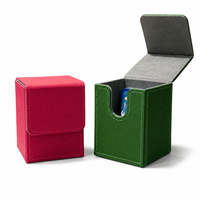 Boîte de protection pour cartes de visite de qualité supérieure, moderne, colorée, avec fermoir magnétique robuste