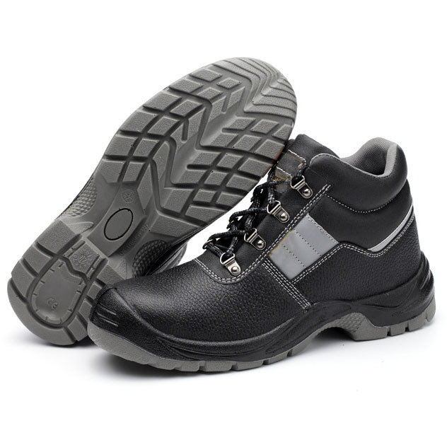 Durable Suede Leather Safety Boots No