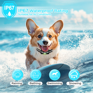 SmartPet Smart Dog <b>Trainer</b> Collar Rechargeable Waterproof Remote Training Device With Shock And Anti-Barking Function - Product Image 2