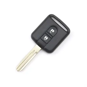 Chiave di vibrazione in bianco del fabbro astuto dell'automobile di vendita calda chiave a distanza a 2 pulsanti chiave in bianco per Nissan Cedric