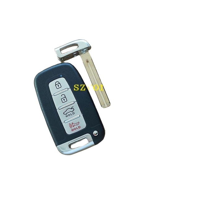 High Quality Smart Remote Car Key for Hyundai 4 Button Full-featured Smart Key 315mhz ID 46 Chip Car Key Set Szvoraus Wholesale