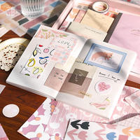 Kit de fournitures de scrapbooking esthétique vintage très prisé, fournitures pour Junk Journal avec papier de scrapbooking et carnet A6 quadrillé