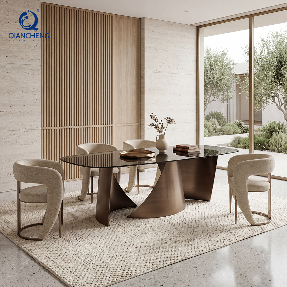 Smoked Glass Dining Tables - Stylish & Durable Designs