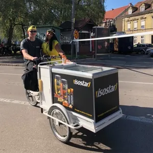 NONE Tariff Free Parts Street Mobile 3 Wheel Electric IceCream Bike with Freezer