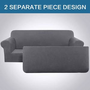 China Cheap Wholesale Non-Slip Stretchable Spandex Modern Solid Color <b>Sofa</b> Cover 1-3 Piece Set for <b>Sofa</b> Chair (230-280cm Width) - Product Image 2