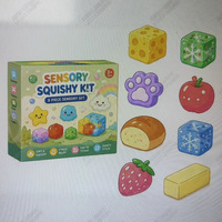Nouvel ensemble de jouets à presser 2026 : Jouets Squishy au design réaliste de fromage et beurre, idéaux pour les cadeaux promotionnels et les fêtes