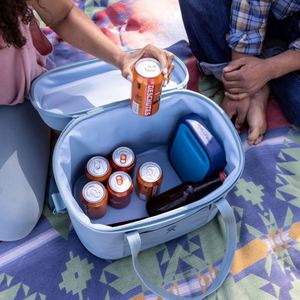 Sac isotherme à chariot réutilisable pour livraison de nourriture personnalisé avec sangle plus longue conception pour pique-nique sac à lunch de grande capacité - Product Image 3