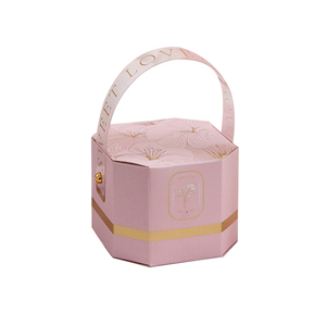 Hand Bag Gift Box Creative White Kraft Paper Candy Box Kawaii Party Supplies Decor Box For Wedding Birthday