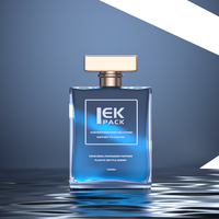 Flacons de parfum carrés en verre personnalisés avec impression sérigraphique, conception professionnelle OEM ODM, 30ml/50ml/100ml pour parfum, soin de la peau, sérum