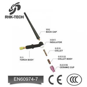 RHK Wp20 <span class=keywords><strong>Tig</strong></span> Wp20 <span class=keywords><strong>TIG</strong></span> <span class=keywords><strong>20</strong></span> <span class=keywords><strong>WP</strong></span>-<span class=keywords><strong>20</strong></span> <span class=keywords><strong>Wp</strong></span> <span class=keywords><strong>20</strong></span> Argon Hàn Tochas Antorcha 4M 8M <span class=keywords><strong>Tig</strong></span> <span class=keywords><strong>Torch</strong></span> Với Hàn Phụ Kiện - Product Image 2