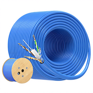 Cable Ethernet de Comunicación Cat6 UTP S/FTP Blindado CCA de 8 Núcleos, 23AWG, 0.56mm, 305m (1000 pies), Precio Directo de Fábrica en China, Mejor Calidad - Product Image 1