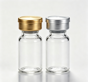 Venta al por Mayor de Frascos de Vidrio Borosilicato Vacíos con Tapas de Aluminio Multicolor, Recipientes Pequeños Herméticos para Almacenamiento - Product Image 6