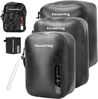 Pompe à air portable sans fil, gonfleur et dégonfleur, pompe électrique haute efficacité, compatible avec tous les sacs de stockage sous vide