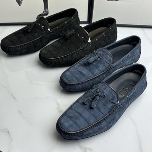 Zapatos de Vestir de Piel de Cocodrilo Marrón para Hombre, Calzado Casual Exótico 100% Genuino con Suela de Goma Resistente - Product Image 6
