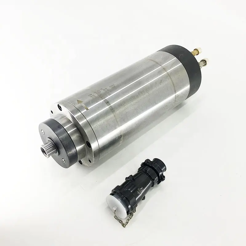 Waterは低速高トルクスピンドルモータ6000 r/分11KW 330V 35A 200HZ直径170ミリメートル研削スピンドル研削