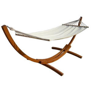Support <span class=keywords><strong>en</strong></span> bois massif <span class=keywords><strong>en</strong></span> <span class=keywords><strong>teck</strong></span> pour hamac, fabrication économique, pour l'extérieur - Product Image 4