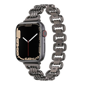 Correa de Metal para Mujer para <span class=keywords><strong>Apple</strong></span> <span class=keywords><strong>Watch</strong></span>, Banda de 46 <span class=keywords><strong>mm</strong></span>, 42 <span class=keywords><strong>mm</strong></span>, 49 <span class=keywords><strong>mm</strong></span>, 41 <span class=keywords><strong>mm</strong></span>, 45 <span class=keywords><strong>mm</strong></span>, 44/<span class=keywords><strong>40</strong></span> <span class=keywords><strong>mm</strong></span>, 11, 10, 9, 8, 7, <span class=keywords><strong>SE</strong></span>, 6, 5, Ultra, Brazalete para Dama - Product Image 4