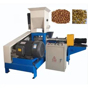 High efficiency Pet Dog Cat Bird tilapia fish feed pellet machine small scale pelleting machine for fish meal float