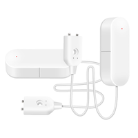 Detector de Fugas de Agua Inteligente Zigbee Tuya, Alimentado por Batería, Alarma de Nivel de Agua, Control por Aplicación, para Hogar, Garaje, Hotel, RV, Uso en EE. UU.
