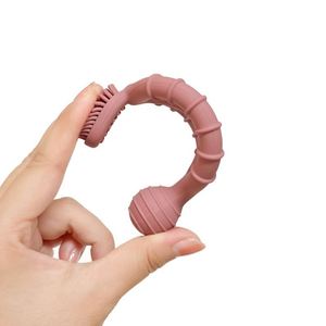 Mordedor de Silicona para Bebés, Libre de BPA, Grado Alimenticio, Seguro, Cepillo de Dientes Sensorial, Juguete Suave de Lujo, Masajeador, Antideslizante, Unisex, WoXing, 0-24 Meses - Product Image 6