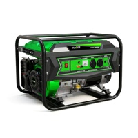 Générateur à essence 4 temps 5KW OEM - Tension personnalisée, kit de roues inclus pour utilisation en ferme et en extérieur