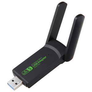 Doble banda 2,4G/5GHz 1300Mbps USB WiFi5 adaptador AC1300 receptor inalámbrico tarjetas de red portátil para interfaz <span class=keywords><strong>Bluetooth</strong></span> externa - Product Image 3