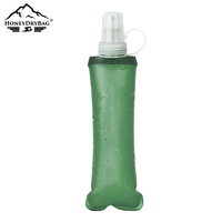 Gourde souple en TPU personnalisée avec logo OEM d'usine, avec bouchon anti-fuite, pour marathon, course à pied, randonnée et aventures en plein air