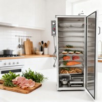 Four à fumer commercial pour restaurant, petit modèle d'intérieur, pour porc, saumon, bœuf, brisket, machine à fumer pour viande et poisson
