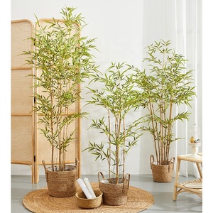 Bambú al aire libre de alta calidad Planta de hojas Árbol de bambú Plantas de aterrizaje artificiales Árbol hecho a medida Mini Bambusa artificial - Product Image 2