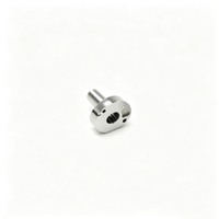 Plaque de connexion en acier inoxydable usinée sur mesure par CNC, conforme à la norme ASME B16.5 150 #   300 # Finition anodisée