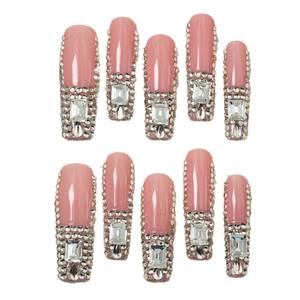 Presse à Offre Spéciale sur ongles <span class=keywords><strong>grossiste</strong></span> 100% ongles en acrylique faits à la main prix usine style personnalisé en gros - Product Image 4