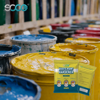 Déchets de peinture à base d'eau durcisseur de peinture durcisseur de peinture polymère