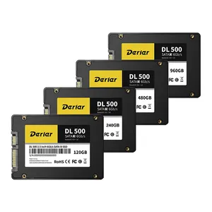 Factory Wholesale SSD 2.5 Inch Sata 3 64GB 128GB 256GB 512GB 1TB 2TB SSD Solid State Hard Disk Hard Drives Supplies