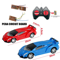 Télécommande RC QQF C 4CH 27MHz/40Mhz, émetteur et récepteur pour voiture
