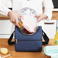 Sac chauffant Portable pour four et déjeuner, petite boîte à déjeuner isolée pour boîte à déjeuner, Mini sac à Sandwich réutilisable