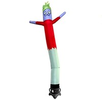 Ballon gonflable à thème, figurine dansante, marionnette à bras agitant, homme dansant, imprimé sur écran, étanche, pour fête, électrique, gonflable à l'air