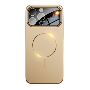 Custodia di lusso Ultra sottile per telefono magnetico opaco per <span class=keywords><strong>iPhone</strong></span> <span class=keywords><strong>12</strong></span> 13 14 15 16 Pro Max <span class=keywords><strong>con</strong></span> pellicola protettiva antiurto - Product Image 1