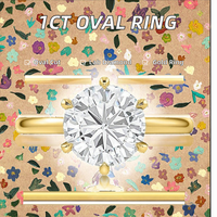 Bague de fiançailles classique en or jaune pour femme, sertie d'un diamant rond taille brillant, style solitaire
