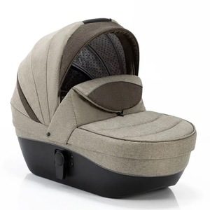 Aluminium Frame Four-wheel Rubber 3-in-1 Baby Stroller with Carrycot Pushchair & Car Seat <b>Foldable</b> CE Certified Fangzhuo - Product Image 5