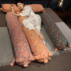 Oreiller long en jacquard à trois couches pour femmes, pour dormir, soutenir les jambes, pour femmes enceintes pour dormir sur le côté, chambre à coucher - Product Image 1