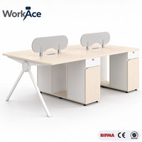 Büro-Schreibtisch Pop-up-Steckdose mit Kettenspeisung, Doppelsitz, PVC, flammhemmend, modularer Büroarbeitsplatz, OEM, Großhandel, direkt ab Werk