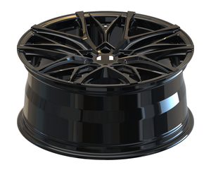 Ruedas forjadas personalizadas Xywheel, diseño de radios múltiples, ruedas negras brillantes para BMW F10 F90 G30 G60 Avancier Envision Haval H6 RAV4 <span class=keywords><strong>Sena</strong></span> - Product Image 3