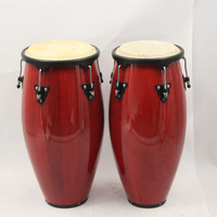 XINSEN COB700RW-1175 Professional Solid Wood 11.75 Inch Ergonomic Handcrafted Conga Drum Percussion Instrument for Latin Music