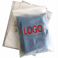 Sacs d'emballage pour vêtements en polyéthylène givré avec fermeture éclair, personnalisables et recyclables, avec logo – Offre Spéciale